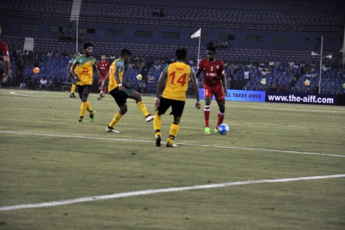 Aizawl FC come from two goals down to defeat Chennai City FC 3-2 (Photo courtesy: AIFF Media)