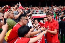 FC Bayern Munich star Thomas Müller during the Audi Football Summit in Beijing (Photo courtesy: AUDI AG)