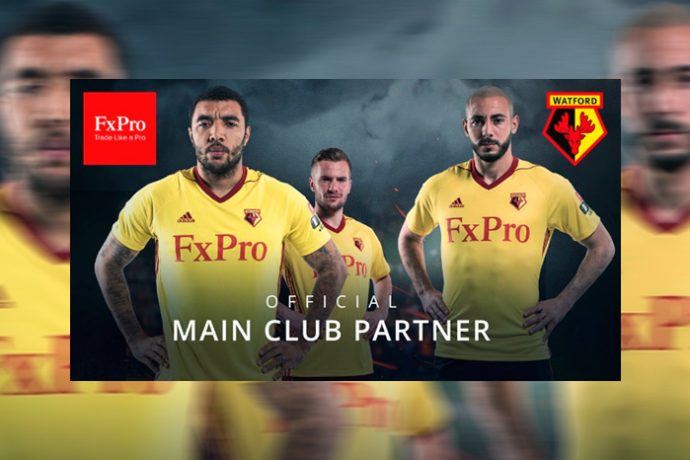 FxPro and Watford FC Announce Sponsorship Agreement (Photo courtesy: PRNewsfoto/FxPro)