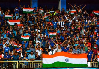 Indian national team fans (Photo courtesy: AIFF Media)