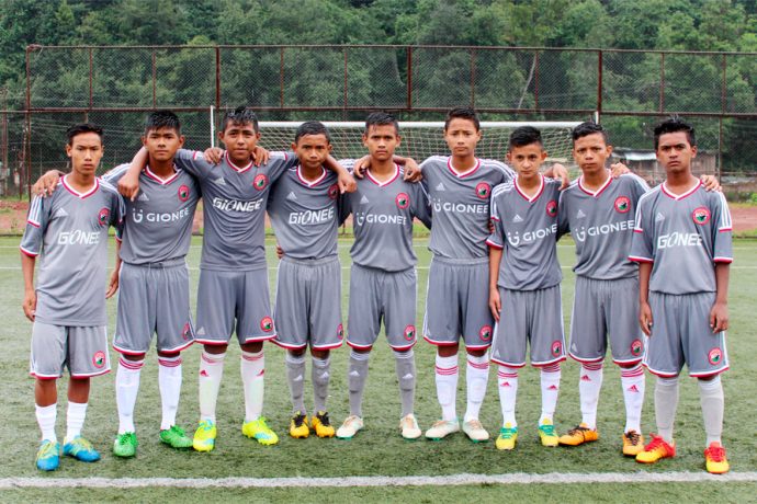 Shillong Lajong FC sign youngsters for their Under-15 Team (Photo courtesy: Shillong Lajong FC)