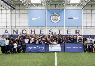 Manchester City and Etihad Airways team up to empower young community football leaders in week-long Cityzens Giving Young Leaders Summit 2017 (Photo courtesy: Etihad Airways)