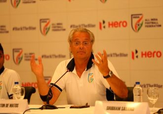 India U-17 head coach Luís Norton de Matos (Photo courtesy: AIFF Media)