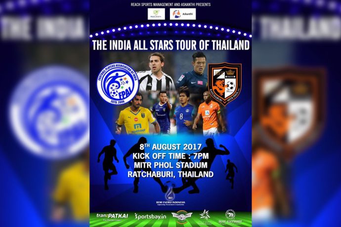 Celebrating 70 years of Thailand-India Friendship: FC Ratchaburi to host an All India Stars team in Friendly Match