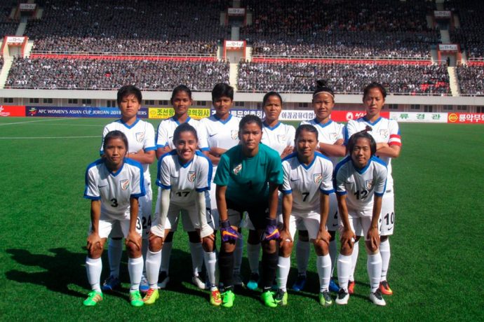 Indian Women’s Senior National Team (Photo courtesy: AIFF Media)