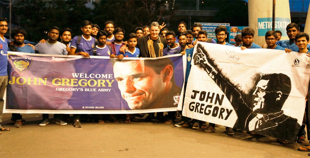Chennaiyin FC head coach John Gregory (Photo courtesy: Chennaiyin FC)