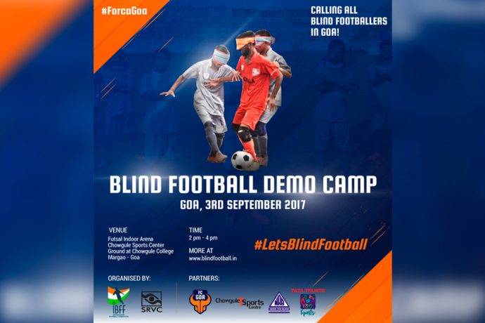 IBFF to organize first ever demo of 5-a-side Blind Football in Goa