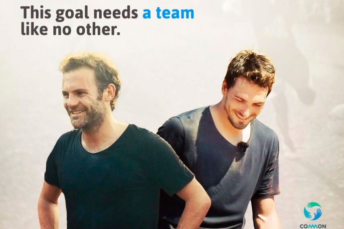 Common Goal - Mats Hummels and Juan Mata to team up for good (Photo courtesy: Common Goal)