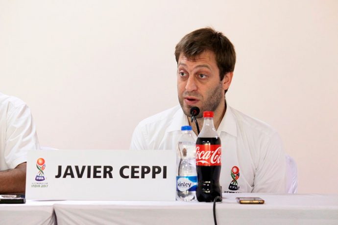 Tournament Director of the Local Organising Committee for ​FIFA U-17 World Cup India 2017, Javier Ceppi (Photo courtesy: FIFA U-17 World Cup India 2017 LOC)