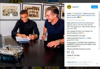 Borussia Dortmund sign young full-back Jeremy Toljan from Hoffenheim. (Photo courtesy: Screenshot - Borussia Dortmund via Instagram)