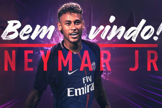 Paris Saint-Germain sign Neymar from Barcelona for a world record fee of €222m (Image courtesy: Paris Saint-Germain)