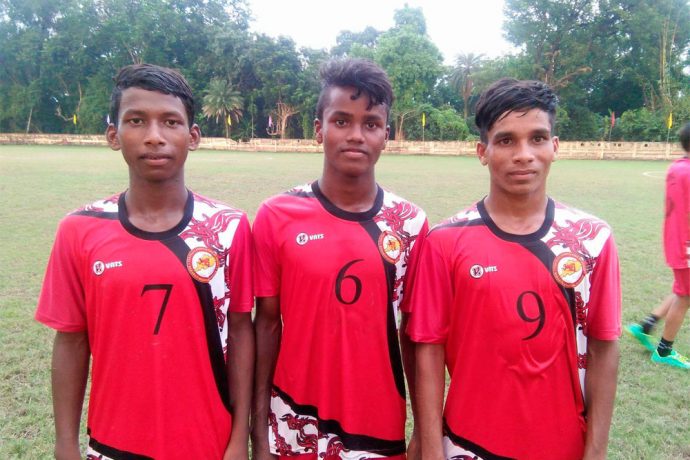 Odisha Sub-Junior State Team members (Photo courtesy: Football Association of Odisha)