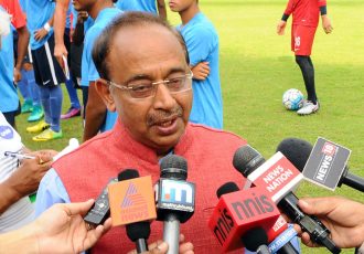 Minister of State (I/C) for Youth Affairs and Sports Shri Vijay Goel (Photo courtesy: Press Information Bureau, Government of India)