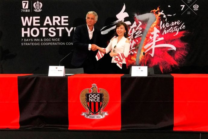 7Days Inn and OGC Nice strategically cooperate in expanding global market (Photo courtesy: Plateno Group)