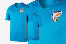The 2017 Indian National Team Home Jersey by Nike