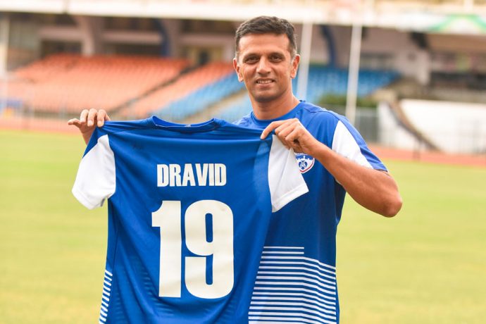 Cricket legend Rahul Dravid becomes Bengaluru FC ambassador (Photo courtesy: Bengaluru FC)