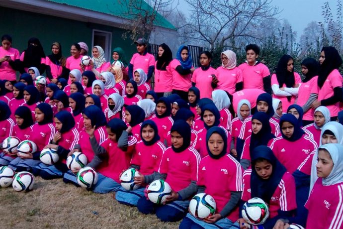 Women's Grassroots Leaders Course conducted in Srinagar (Photo courtesy: AIFF Media)