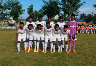 Chennaiyin FC U-15 team in the U-16 Youth League (Photo courtesy: Chennaiyin FC)