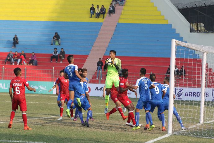 Indian Arrows secure a 3-0 win against Shillong Lajong (Photo courtesy: Shillong Lajong FC)