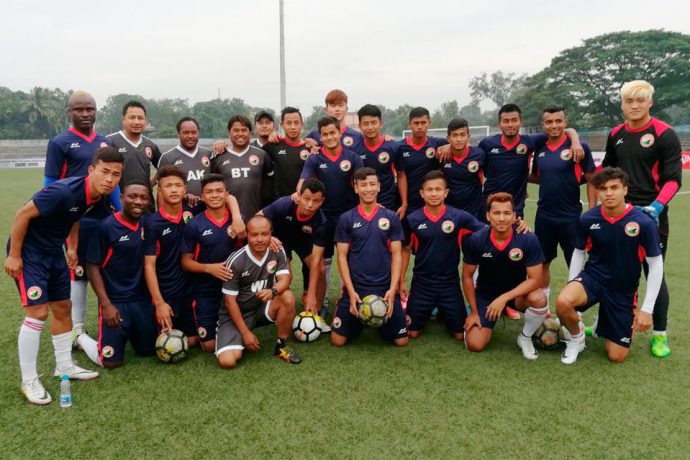 Shillong Lajong FC squad (Photo courtesy: Shillong Lajong FC)