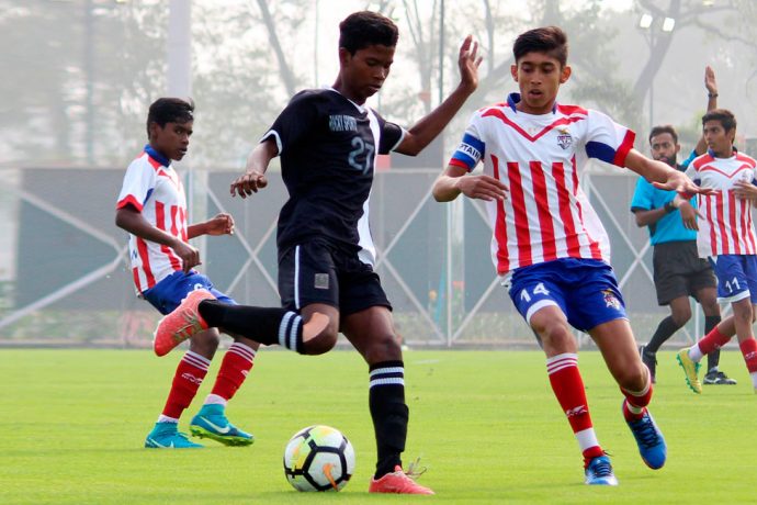 U-15 Youth League action between ATK U-15 and Mohammedan Sporting Club U-15 (Photo courtesy: Mohammedan Sporting Club)