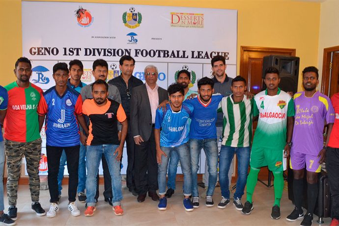 Goa Football Association launches the GENO-First Division League (Photo courtesy: Goa Football Association)