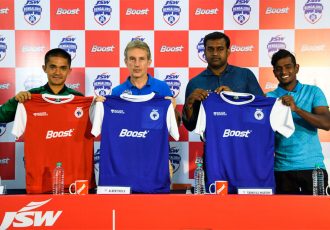 Bengaluru FC and Boost join hands to develop grassroots football (Photo courtesy: Bengaluru FC)