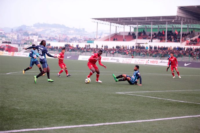 Minerva Punjab secure away win against Shillong Lajong (Photo courtesy: Shillong Lajong FC)