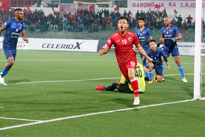 Shillong Lajong look to bounce back to winning ways against Churchill Brothers (Photo courtesy: Shillong Lajong FC)