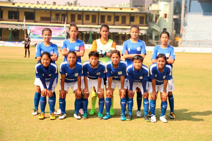 Manipur Women's State Team (Photo courtesy: AIFF Media)