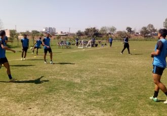 Minerva Punjab FC training session (Photo courtesy: I-League Media)