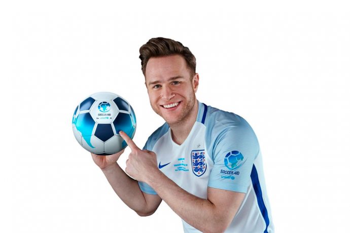 Olly Murs to receive fifth cap for England in Soccer Aid for Unicef (Photo courtesy: Unicef)