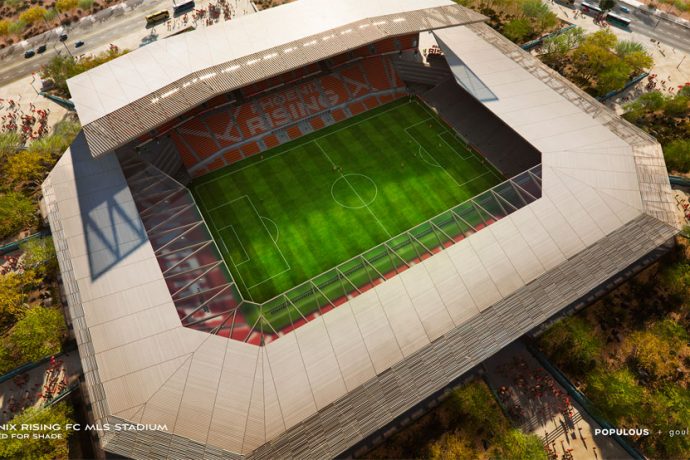 Phoenix Rising FC offers sneak peak of proposed MLS stadium (Photo courtesy: Phoenix Rising FC)