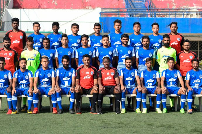 Bengaluru FC 'B' Squad (Photo courtesy: Bengaluru FC)