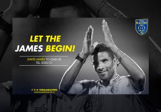 Kerala Blasters extend contract of manager David James until 2021 (Image courtesy: Kerala Blasters FC)