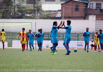 Rising Students Club take three points as they blank Gokulam 2-0 (Photo courtesy: AIFF Media)