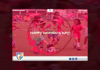 Happy Women's Day (Image courtesy: AIFF Media)