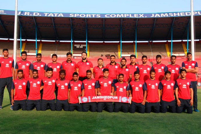 Jamshedpur FC Reserves Team (Photo courtesy: Tata Steel)