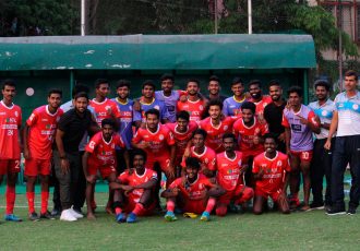 Kerala State Team for the 2018 Santosh Trophy (Photo courtesy: AIFF Media)