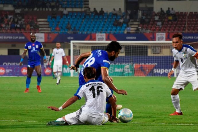 Mumbai City see off valiant Indian Arrows to qualify for Super Cup main draw (Photo courtesy: AIFF Media)
