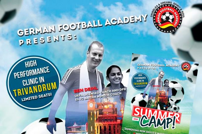 German Football Academy to conduct high performance clinic in Trivandrum
