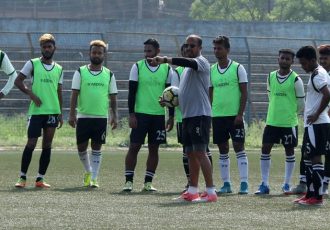 Mohammedan Sporting Club training session in Kolkata. (Photo courtesy: Mohammedan Sporting Club)