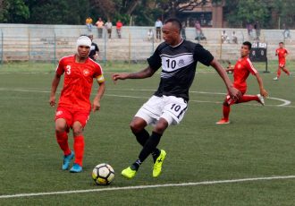 Langsning FC hold Mohammedan Sporting to a goalless draw in the Second Division League. (Photo courtesy: Mohammedan Sporting Club)