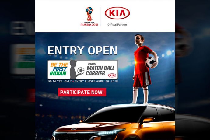Kia Motors begins search for Indian match ball carriers for 2018 FIFA World Cup (Photo courtesy: Kia Motors)