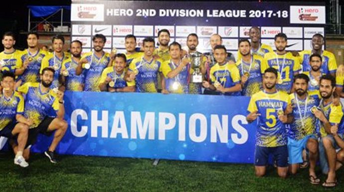 Real Kashmir FC beat Hindustan FC to win Second Division League, qualify for I-League (Photo courtesy: I-League Media)