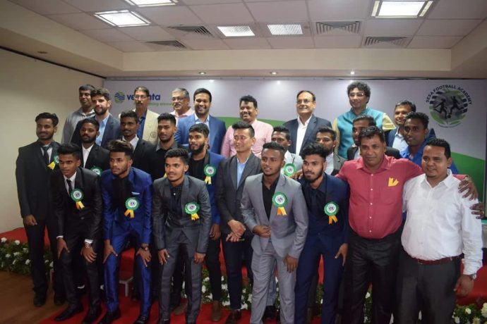Sesa Football Academy’s 2018 convocation held in Goa (Photo courtesy: Sesa Football Academy)