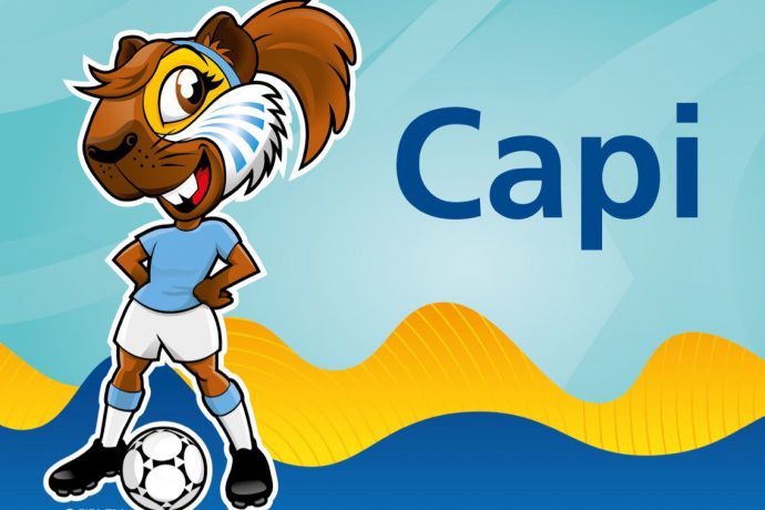 Capi revealed as the Official Mascot of the FIFA U-17 Women’s World Cup Uruguay 2018 (© FIFA)