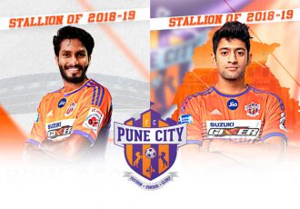 Alwyn George and Nikhil Poojari come home with FC Pune City (Images courtesy: FC Pune City))