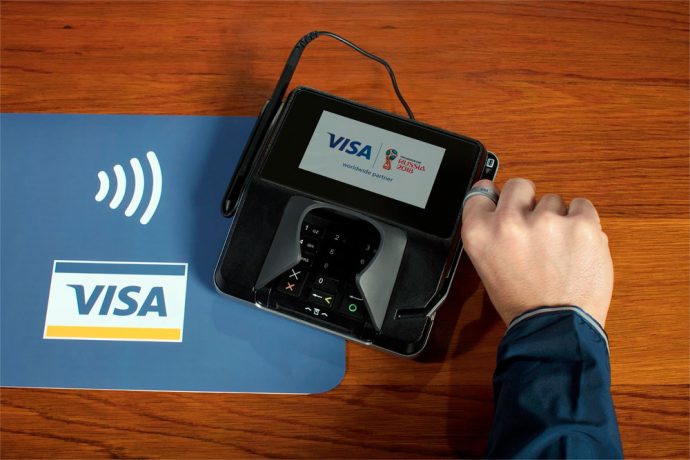 Contactless technology powers 50% of purchases at 2018 FIFA World Cup. (Photo courtesy: Visa)