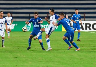 AFC Cup Inter-Zone Semifinal between Bengaluru FC and Altyn Asyr FK from Turkmenistan. (Photo courtesy: Bengaluru FC)